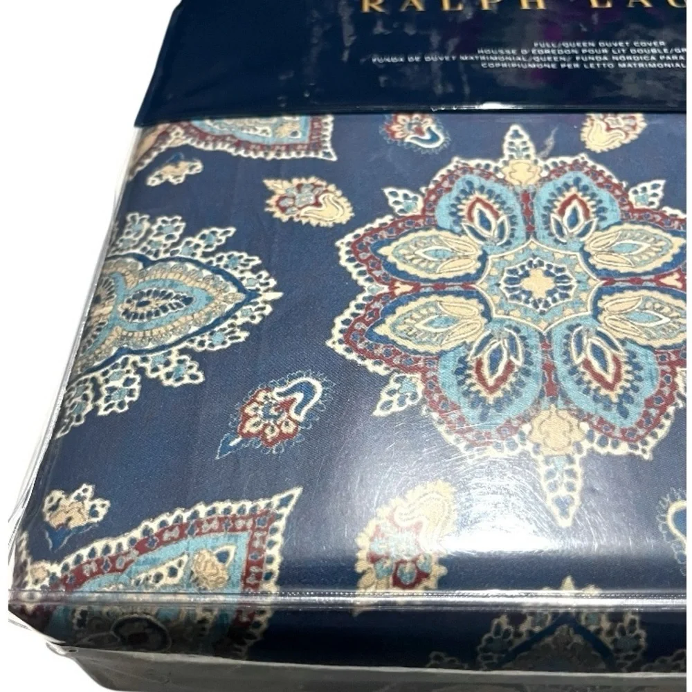 NWT Archer Foulard Duvet Cover by Ralph Lauren